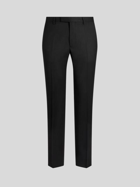 Etro SLIM-FIT TROUSERS WITH SILK DETAILS