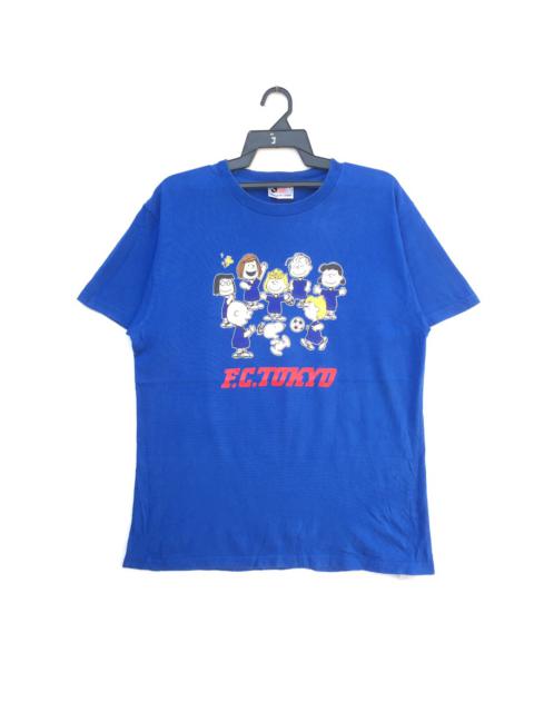 Other Designers Japanese Brand - Japan J. League X Peanuts Tokyo Football Club Logo T-shirt.L