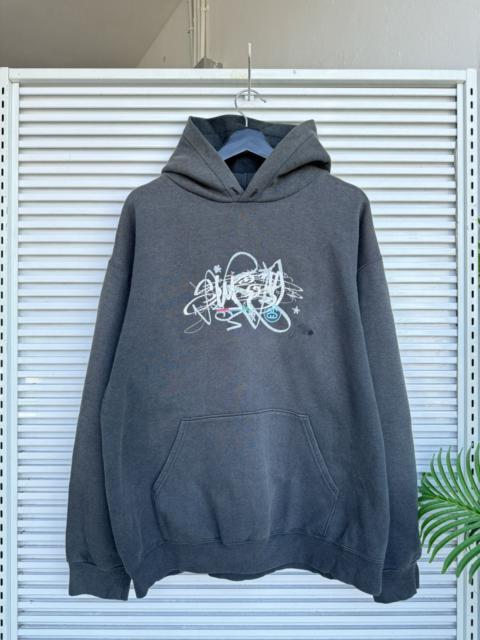 Stüssy Vintage Stussy Distressed Hoodies / Travis Flacko Scott