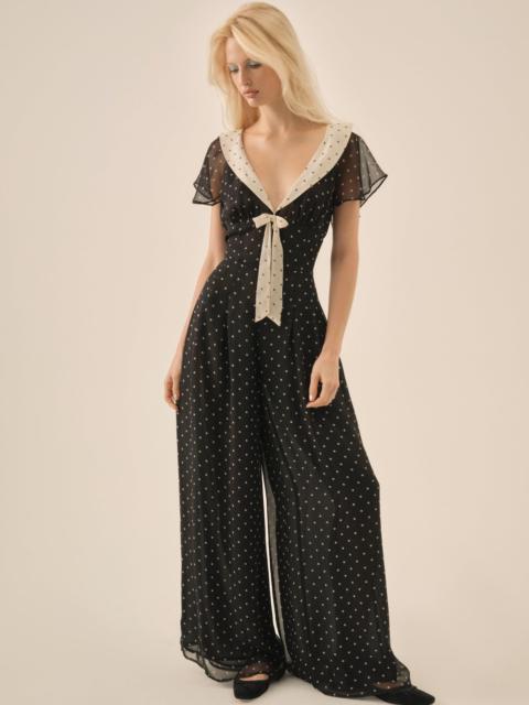 For Love & Lemons Dottie Dot Pantsuit