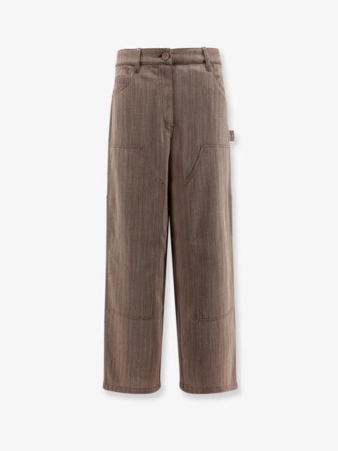 Golden Goose Golden Goose Deluxe Brand Marley Virgin Wool Blend Trousers