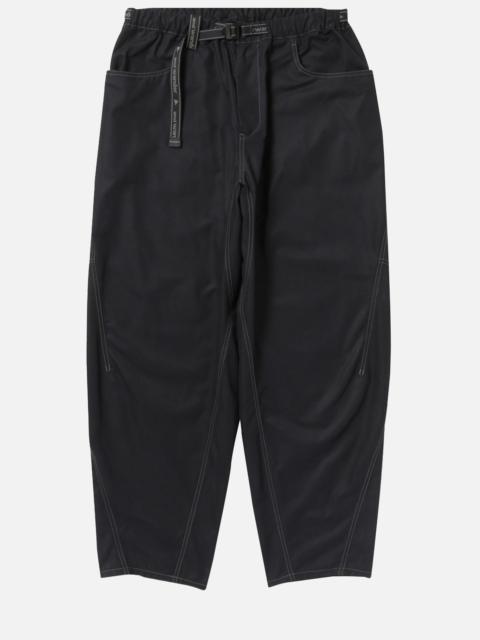 and Wander High Count Cloth Wide Pants Black