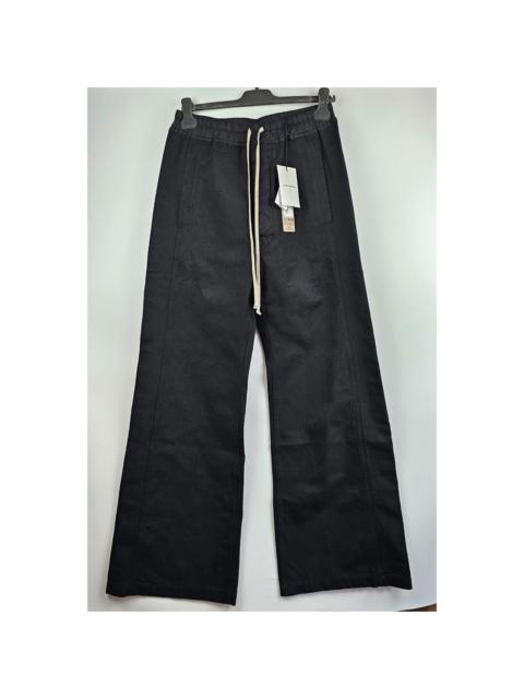 Rick Owens RICK OWENS DRKSHDW Tower Pusher Black Cotton Trousers New &