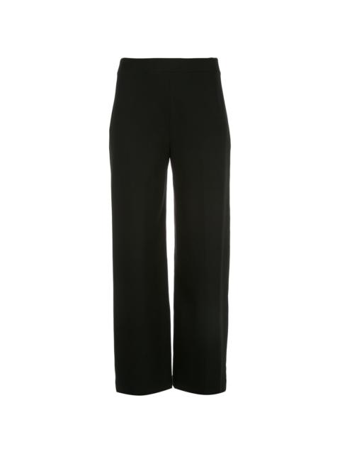 ROSETTA GETTY pull-on cropped straight trousers