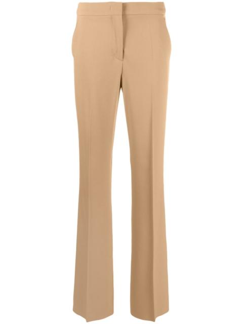 Max Mara high-waisted pressed-crease trousers