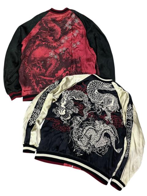 Other Designers Dragonfly - Reversible Sukajan Dragon Embroidery Jacket Size L