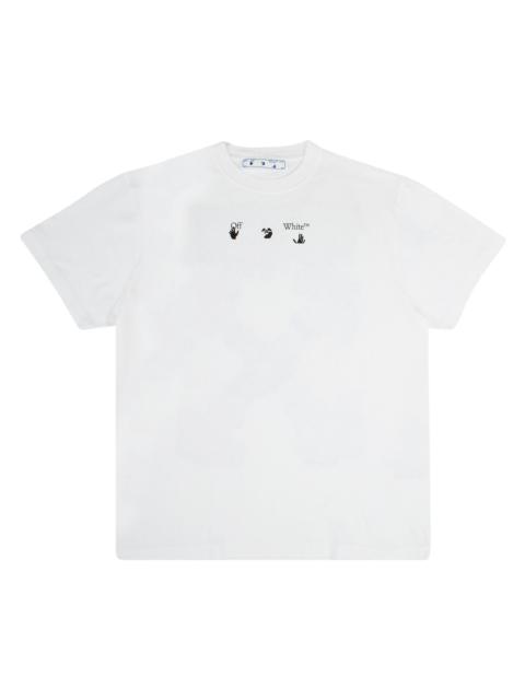 Off-White Off-White Marker Short-Sleeve Over Tee 'White/Blue'