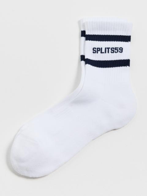SPLITS59 Logo Stripe Quarter Socks