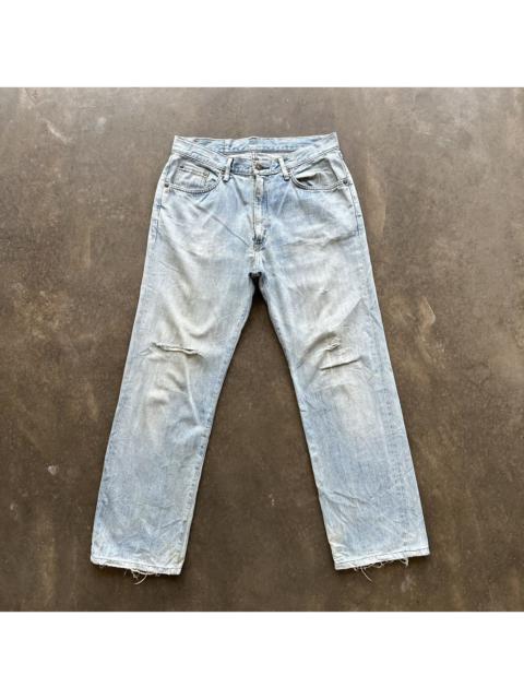 Other Designers Vintage Edwin Lightwash Distressed Faded Denim Jean Pant W31