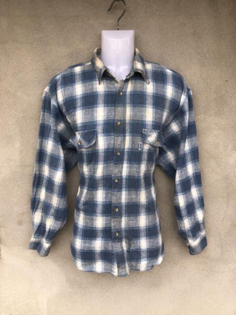 Other Designers Flannel × Pepsi × Vintage - Vintage 90’s Pepsi Cola Flannel Shirts Button Up