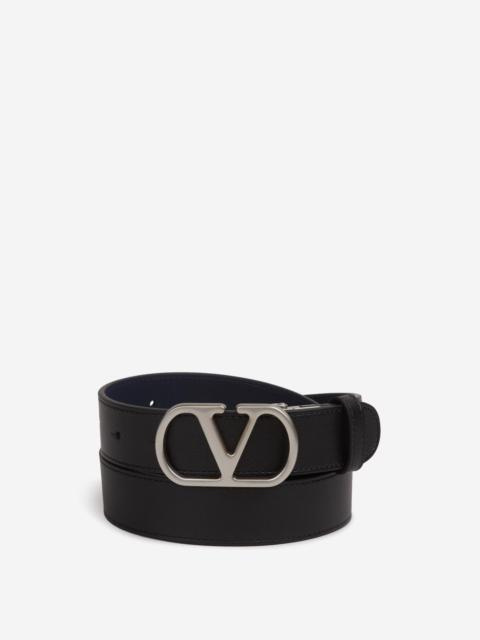 Valentino VLOGO LEATHER BELT