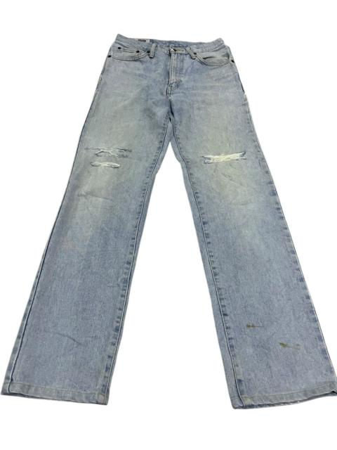 Other Designers If Six Was Nine × Japanese Brand × Le Grande Bleu (L.G.B.) - EDWIN 402 STRAIGHT CUT WASHED BLUE DENIM