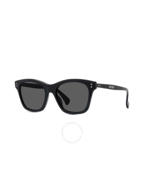 KENZO Kenzo Smoke Square Ladies Sunglasses KZ40161I 01A 53