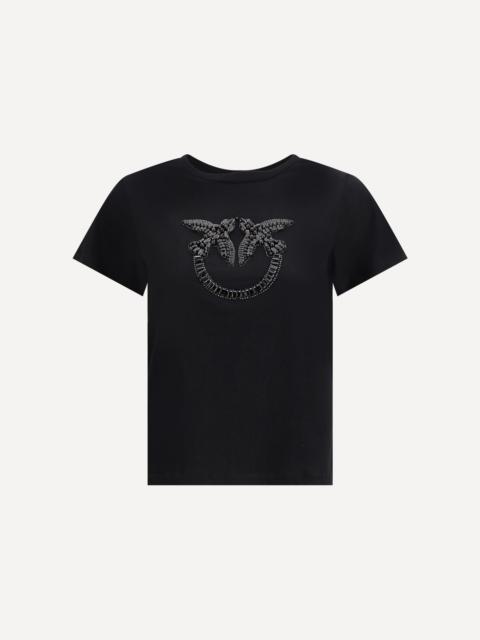 PINKO Embroidered logo T-Shirt