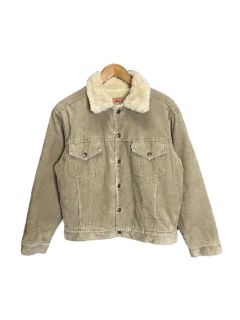 Other Designers Vintage Big John trucker corduroy sherpa jacket