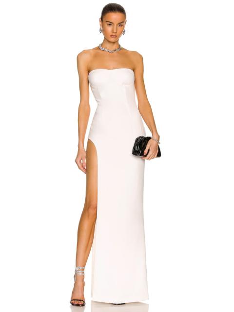 MÔNOT Tube Slit Dress