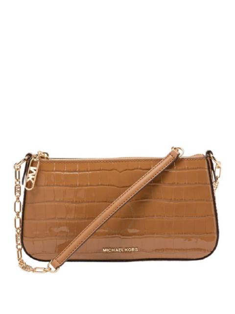 MICHAEL KORS Michael Kors Medium Empire Crocodile Embossed Shoulder Bag