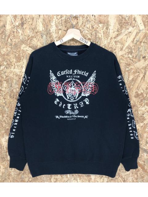 Other Designers Vintage - Vintage Cursed Field Pullover Big Print Crewneck Sweatshirt