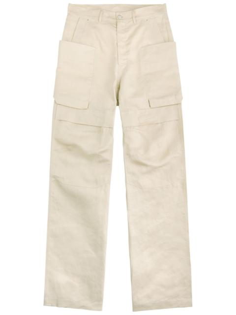 Rick Owens Stefan Barrel-leg Cargo Trousers