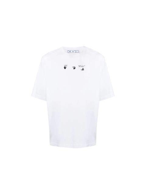 Off-White OFF-WHITE Sketch Arrows Logo T-Shirt White