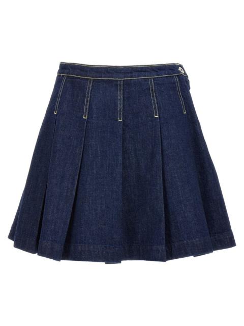 KENZO 'SOLID FIT&FLARE' SKIRT