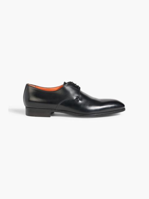 Santoni Induct leather derby shoes