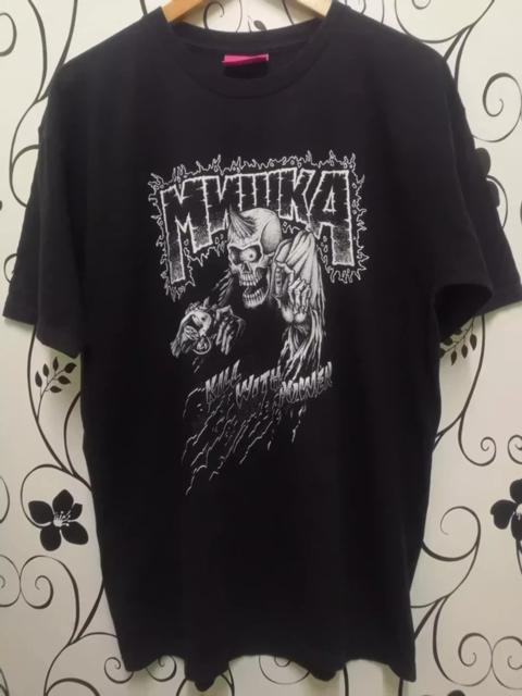 Other Designers Mishka - Mishka MNWKA Kill With Power T Shirt Skull