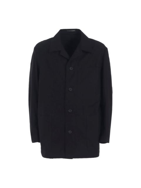 button-down shirt jacket