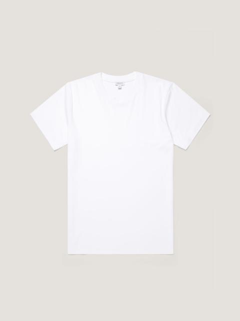 Sunspel Silk Cotton Cashmere T‑shirt