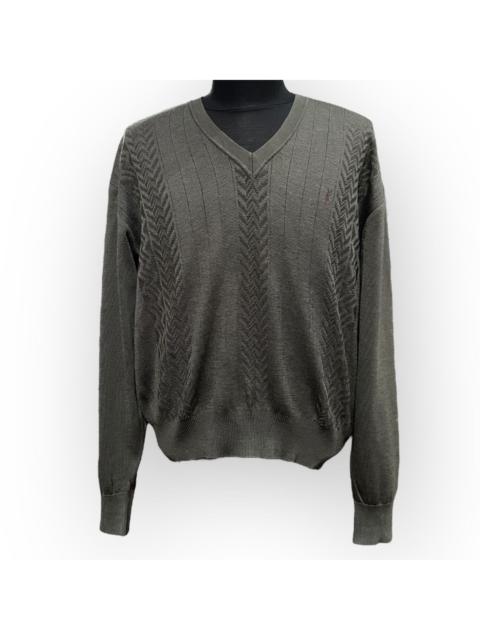 Designer - Vintage Yves Saint Laurent Knit Sweatshirt