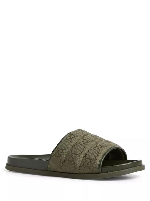 GUCCI Men's GG Slide Sandals