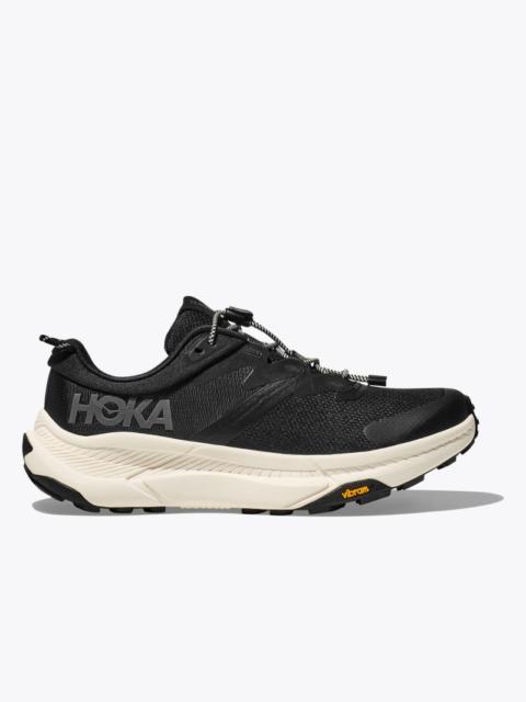 HOKA Women's Transport Shoes in Black/Alabaster