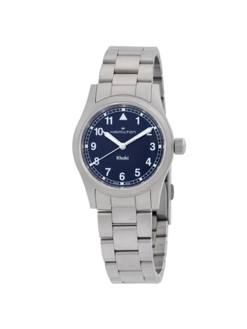 Hamilton - Hamilton Khaki Field Quartz Blue Dial Ladies Watch H69301140