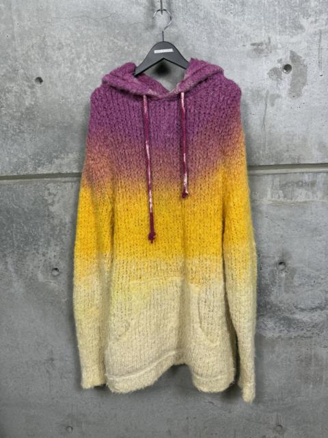 Other Designers Camp High Mohair Ombre Knit Hoodie