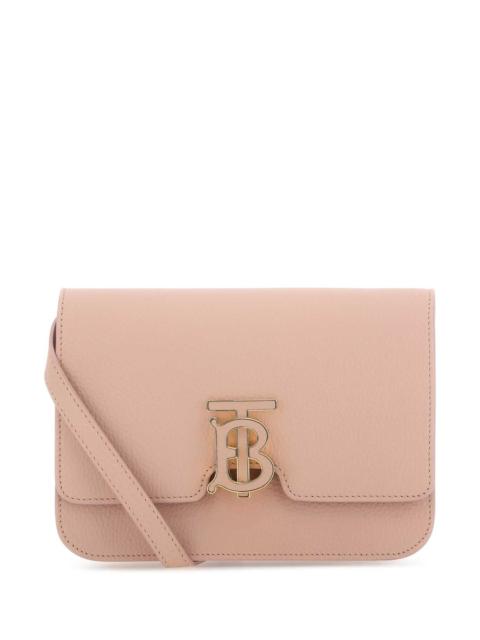 Burberry Burberry Women Pink Leather Small Tb Crossbody Bag