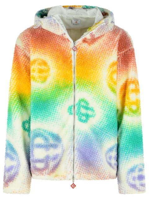 CASABLANCA Casablanca Multicolor Polyester Blend Fleece Men