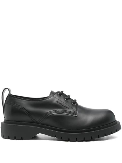 Givenchy Givenchy Men Brushed Leather Chunky Derbies