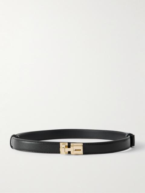 TOM FORD Textured-leather Belt