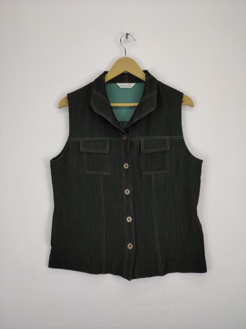 Other Designers Archival Clothing - Vintage Vest Denim Style Japanese Brand