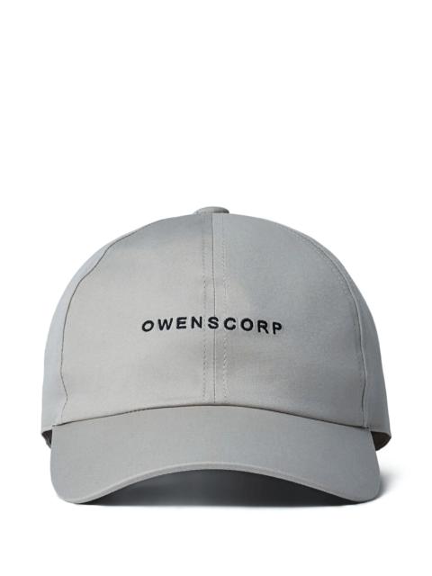 Rick Owens Baseball Cap Heavy Cotton Poplin
