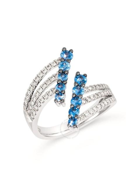 Other Designers Le Vian Ladies Blueberry Sapphire Ring set in 14K Vanilla Gold