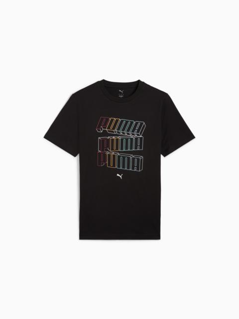 PUMA ESS Stacked Logo Men's Tee