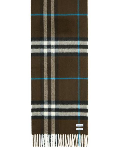 Burberry Burberry 'Mu Giant' Brown Cashmere Scarf Men
