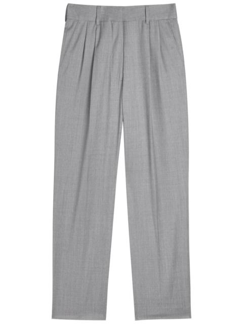 BLAZÉ MILANO Blaze Milano Fox Pleated Wool Trousers