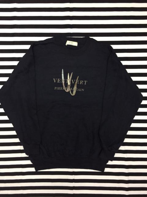 Balmain Vintage Pierre Balmain Vent Vert Embroidery Sweatshirt