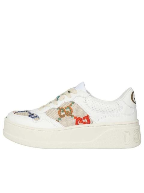 GUCCI (WMNS) Gucci GG Sneaker 'Multicolor Embroidered' 670408-AABBW-9068