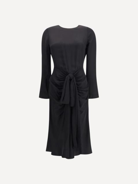 Alaïa Draped Viscose Dress