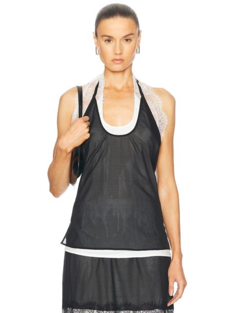 Helmut Lang Lace Camisole Top