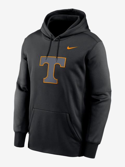 Nike Tennessee Volunteers Performance Color Pop Logo Men's Nike Therma College Pullover Hoodie