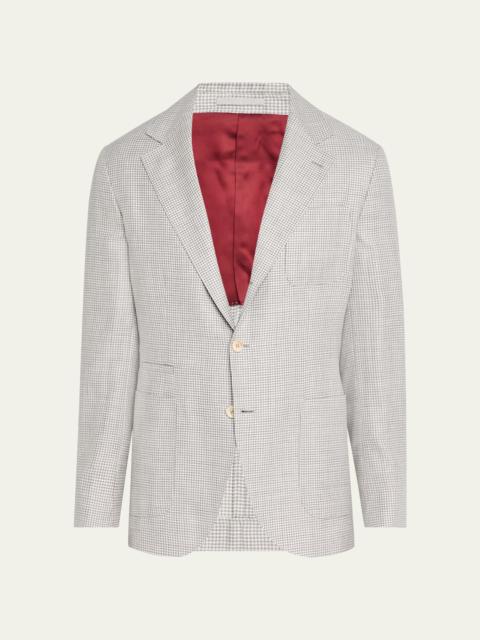 Brunello Cucinelli Men's Houndstooth Sport Coat
